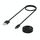 Per Huawei Watch D2 Interfaccia USB Smart Watch Cavo di ricarica magnetico diviso, lunghezza: 1 m, (nero) Per Huawei Watch D2 Interfaccia USB Smart Watch Cavo di ricarica magnetico diviso, lunghezza: 1 m, (nero)