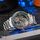 Dulunwe 6057A 30m impermeabile luminoso orologio meccanico completamente automatico, colore: cinturino in acciaio nero Dulunwe 6057A 30m impermeabile luminoso orologio meccanico completamente automatico, colore: cinturino in acciaio nero