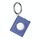Per AirTag Locator MP3 Style Custodia protettiva con portachiavi (blu)