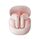 Havit E9 Semi-in-ear ENC Noise Reduction Wireless Bluetooth Auricolari, Colore: Rosa - Edizione Standard Havit E9 Semi-in-ear ENC Noise Reduction Wireless Bluetooth Auricolari, Colore: Rosa - Edizione Standard