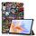 Custodia per tablet in pelle a 3 pieghe dipinta a Custer per Honor Pad V9 11.5 (Graffiti) Custodia per tablet in pelle a 3 pieghe dipinta a Custer per Honor Pad V9 11.5 (Graffiti)