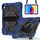 Per iPad 2025/2022 Custodia per tablet PC ibrida in silicone con robot a contrasto di colore (blu navy e nero) Per iPad 2025/2022 Custodia per tablet PC ibrida in silicone con robot a contrasto di colore (blu navy e nero)