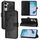 Per vivo Y29S 5G / Y04 5G Custodia per telefono in pelle con motivo a farfalla in rilievo globale (nero) Per vivo Y29S 5G / Y04 5G Custodia per telefono in pelle con motivo a farfalla in rilievo globale (nero)