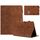 Custodia per tablet intelligente in pelle goffrata a nido d'ape da 7 pollici (marrone) Custodia per tablet intelligente in pelle goffrata a nido d'ape da 7 pollici (marrone)