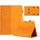 Custodia per tablet intelligente in pelle goffrata a nido d'ape da 8 pollici (giallo) Custodia per tablet intelligente in pelle goffrata a nido d'ape da 8 pollici (giallo)