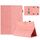 Custodia per tablet intelligente in pelle goffrata a nido d'ape da 8 pollici (rosa) Custodia per tablet intelligente in pelle goffrata a nido d'ape da 8 pollici (rosa)