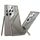 Per Samsung Galaxy S24 Ultra 5G GKK Mech Style Custodia per telefono con supporto pieghevole ultrasottile, penna non inclusa (grigio titanio) Per Samsung Galaxy S24 Ultra 5G GKK Mech Style Custodia per telefono con supporto pieghevole ultrasottile, penna non inclusa (grigio titanio)
