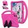 Per Lenovo Tab TB-311 / WIFI 10.1 2025 Custodia antiurto per tablet in EVA con supporto (rosso rosa) Per Lenovo Tab TB-311 / WIFI 10.1 2025 Custodia antiurto per tablet in EVA con supporto (rosso rosa)
