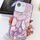 Per iPhone 16e placcatura glitter texture catena cinturino custodia per telefono in TPU con pellicola per lenti (piume viola) Per iPhone 16e placcatura glitter texture catena cinturino custodia per telefono in TPU con pellicola per lenti (piume viola)