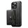 Per iPhone 15 Pro Max Suteni M4 Custodia per carte magnetiche MagSafe in pelle per telefono (nero) Per iPhone 15 Pro Max Suteni M4 Custodia per carte magnetiche MagSafe in pelle per telefono (nero)