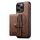 Per iPhone 13 Pro Suteni M4 Custodia per carte magnetiche MagSafe in pelle per telefono (marrone) Per iPhone 13 Pro Suteni M4 Custodia per carte magnetiche MagSafe in pelle per telefono (marrone)