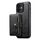 Per iPhone 12 Suteni M4 Custodia per carte magnetiche MagSafe in pelle per telefono (nero) Per iPhone 12 Suteni M4 Custodia per carte magnetiche MagSafe in pelle per telefono (nero)