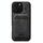 Per iPhone 16 Pro Suteni M5 Custodia per carte magnetiche MagSafe in pelle per telefono (nero) Per iPhone 16 Pro Suteni M5 Custodia per carte magnetiche MagSafe in pelle per telefono (nero)