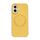 Per iPhone 16 Plus Custodia magnetica in silicone Magsafe (giallo)