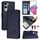 Per vivo Y29S 5G / Y04 4G Custodia per telefono in pelle con motivo in rilievo a forma di gatto e ratto con cordino (blu) Per vivo Y29S 5G / Y04 4G Custodia per telefono in pelle con motivo in rilievo a forma di gatto e ratto con cordino (blu)