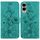 Per Samsung Galaxy S25 Edge 5G Custodia per telefono in pelle goffrata Lily (verde) Per Samsung Galaxy S25 Edge 5G Custodia per telefono in pelle goffrata Lily (verde)