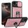 Per iPhone 16e Custodia per telefono scorrevole Camshield TPU+PC con slot per schede (oro rosa) Per iPhone 16e Custodia per telefono scorrevole Camshield TPU+PC con slot per schede (oro rosa)
