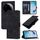 Per Xiaomi 15 Custodia per telefono in pelle goffrata ultra-sottile (nera) Per Xiaomi 15 Custodia per telefono in pelle goffrata ultra-sottile (nera)