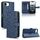 Per iPhone 16e Custodia per telefono in pelle con trama a nido d'ape (blu) Per iPhone 16e Custodia per telefono in pelle con trama a nido d'ape (blu)