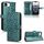 Per iPhone 16e Custodia per telefono in pelle con trama a nido d'ape (verde) Per iPhone 16e Custodia per telefono in pelle con trama a nido d'ape (verde)