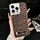 Per iPhone 16 Pro Pebble Pattern PU MagSafe Custodia per telefono con supporto (oro) Per iPhone 16 Pro Pebble Pattern PU MagSafe Custodia per telefono con supporto (oro)