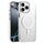 Per iPhone 16 Pro Custodia magnetica per telefono MagSafe in TPU ibrido PC ad alta trasparenza (bianco) Per iPhone 16 Pro Custodia magnetica per telefono MagSafe in TPU ibrido PC ad alta trasparenza (bianco)