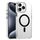 Per iPhone 15 Pro Max Custodia magnetica per telefono MagSafe in TPU ibrido PC ad alta trasparenza (nero) Per iPhone 15 Pro Max Custodia magnetica per telefono MagSafe in TPU ibrido PC ad alta trasparenza (nero)