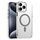 Per iPhone 15 Pro Max Custodia magnetica per telefono MagSafe in TPU ibrido PC ad alta trasparenza (grigio) Per iPhone 15 Pro Max Custodia magnetica per telefono MagSafe in TPU ibrido PC ad alta trasparenza (grigio)