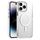 Per iPhone 14 Pro Custodia magnetica per telefono MagSafe in TPU ibrido PC ad alta trasparenza (bianco) Per iPhone 14 Pro Custodia magnetica per telefono MagSafe in TPU ibrido PC ad alta trasparenza (bianco)