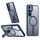 Per Samsung Galaxy S23 FE 5G Star Shine Series TPU + PC MagSafe Custodia per telefono con supporto pieghevole (blu navy) Per Samsung Galaxy S23 FE 5G Star Shine Series TPU + PC MagSafe Custodia per telefono con supporto pieghevole (blu navy)