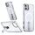Per iPhone 12 mini Star Shine Series TPU + PC MagSafe Custodia per telefono con supporto pieghevole (trasparente) Per iPhone 12 mini Star Shine Series TPU + PC MagSafe Custodia per telefono con supporto pieghevole (trasparente)