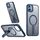 Per iPhone 12 mini Star Shine Series TPU + PC MagSafe Custodia per telefono con supporto pieghevole (blu navy) Per iPhone 12 mini Star Shine Series TPU + PC MagSafe Custodia per telefono con supporto pieghevole (blu navy)