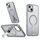 Per iPhone 13 mini Star Shine Series TPU + PC MagSafe Custodia per telefono con supporto pieghevole (grigio) Per iPhone 13 mini Star Shine Series TPU + PC MagSafe Custodia per telefono con supporto pieghevole (grigio)