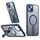 Per iPhone 14 Star Shine Series TPU + PC MagSafe Custodia per telefono con supporto pieghevole (blu navy) Per iPhone 14 Star Shine Series TPU + PC MagSafe Custodia per telefono con supporto pieghevole (blu navy)