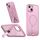 Per iPhone 15 Plus Star Shine Series TPU + PC MagSafe Custodia per telefono con supporto pieghevole (rosa) Per iPhone 15 Plus Star Shine Series TPU + PC MagSafe Custodia per telefono con supporto pieghevole (rosa)