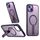 Per iPhone 15 Star Shine Series TPU + PC MagSafe Custodia per telefono con supporto pieghevole (viola) Per iPhone 15 Star Shine Series TPU + PC MagSafe Custodia per telefono con supporto pieghevole (viola)