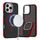 Per iPhone 16 Pro Max Custodia per telefono MagSafe Dual-Color Skin Feel (Nero Rosso) Per iPhone 16 Pro Max Custodia per telefono MagSafe Dual-Color Skin Feel (Nero Rosso)