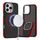 Per iPhone 16 Pro Custodia per telefono MagSafe Dual-Color Skin Feel (Nero Rosso) Per iPhone 16 Pro Custodia per telefono MagSafe Dual-Color Skin Feel (Nero Rosso)