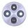Per Xiaomi Redmi 14C 4G Copriobiettivo fotocamera posteriore originale (viola) Per Xiaomi Redmi 14C 4G Copriobiettivo fotocamera posteriore originale (viola)