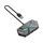 Hub USB 2.0 7 in 1 Splitter con luce ambientale colorata Docking Station di tipo C Adattatore multiporta per laptop, specifiche: 0,6 m (nero)