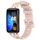 Per Huawei Band 8 Sports Rainbow Dots Cinturino in silicone (rosa chiaro)