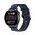 Per Huawei Watch 4 / Watch 4 Pro cinturino in acciaio inossidabile con fibbia nera in silicone tinta unita (blu navy) Per Huawei Watch 4 / Watch 4 Pro cinturino in acciaio inossidabile con fibbia nera in silicone tinta unita (blu navy)
