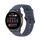 Per Huawei Watch 4 / Watch 4 Pro cinturino in acciaio inossidabile con fibbia nera in silicone tinta unita (grigio blu) Per Huawei Watch 4 / Watch 4 Pro cinturino in acciaio inossidabile con fibbia nera in silicone tinta unita (grigio blu)