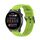 Per Huawei Watch 4 / Watch 4 Pro cinturino con fibbia nera in acciaio inossidabile in silicone tinta unita (verde lime) Per Huawei Watch 4 / Watch 4 Pro cinturino con fibbia nera in acciaio inossidabile in silicone tinta unita (verde lime)