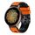 Per Garmin Forerunner 265S / 255S / Venu 2S Cinturino in silicone bicolore intrecciato da 18 mm (arancione nero) Per Garmin Forerunner 265S / 255S / Venu 2S Cinturino in silicone bicolore intrecciato da 18 mm (arancione nero)