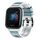 Per Garmin Forerunner 265S / 255S / Venu 2S Cinturino in silicone bicolore intrecciato da 18 mm (blu grigio bianco) Per Garmin Forerunner 265S / 255S / Venu 2S Cinturino in silicone bicolore intrecciato da 18 mm (blu grigio bianco)