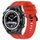 Per Huawei Watch Ultimate Long & Short Sports Set di cinturini in silicone tinta unita (rosso) Per Huawei Watch Ultimate Long & Short Sports Set di cinturini in silicone tinta unita (rosso)