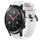 Per Huawei Watch GT3 Pro 46mm Set di cinturini sportivi in silicone tinta unita lunghi e corti (bianco) Per Huawei Watch GT3 Pro 46mm Set di cinturini sportivi in silicone tinta unita lunghi e corti (bianco)