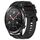 Per Huawei Watch GT3 Pro 46mm Set di cinturini sportivi in silicone tinta unita lunghi e corti (nero) Per Huawei Watch GT3 Pro 46mm Set di cinturini sportivi in silicone tinta unita lunghi e corti (nero)