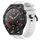 Per Huawei Watch GT3 SE Set di cinturini sportivi in silicone tinta unita lunghi e corti (bianco) Per Huawei Watch GT3 SE Set di cinturini sportivi in silicone tinta unita lunghi e corti (bianco)